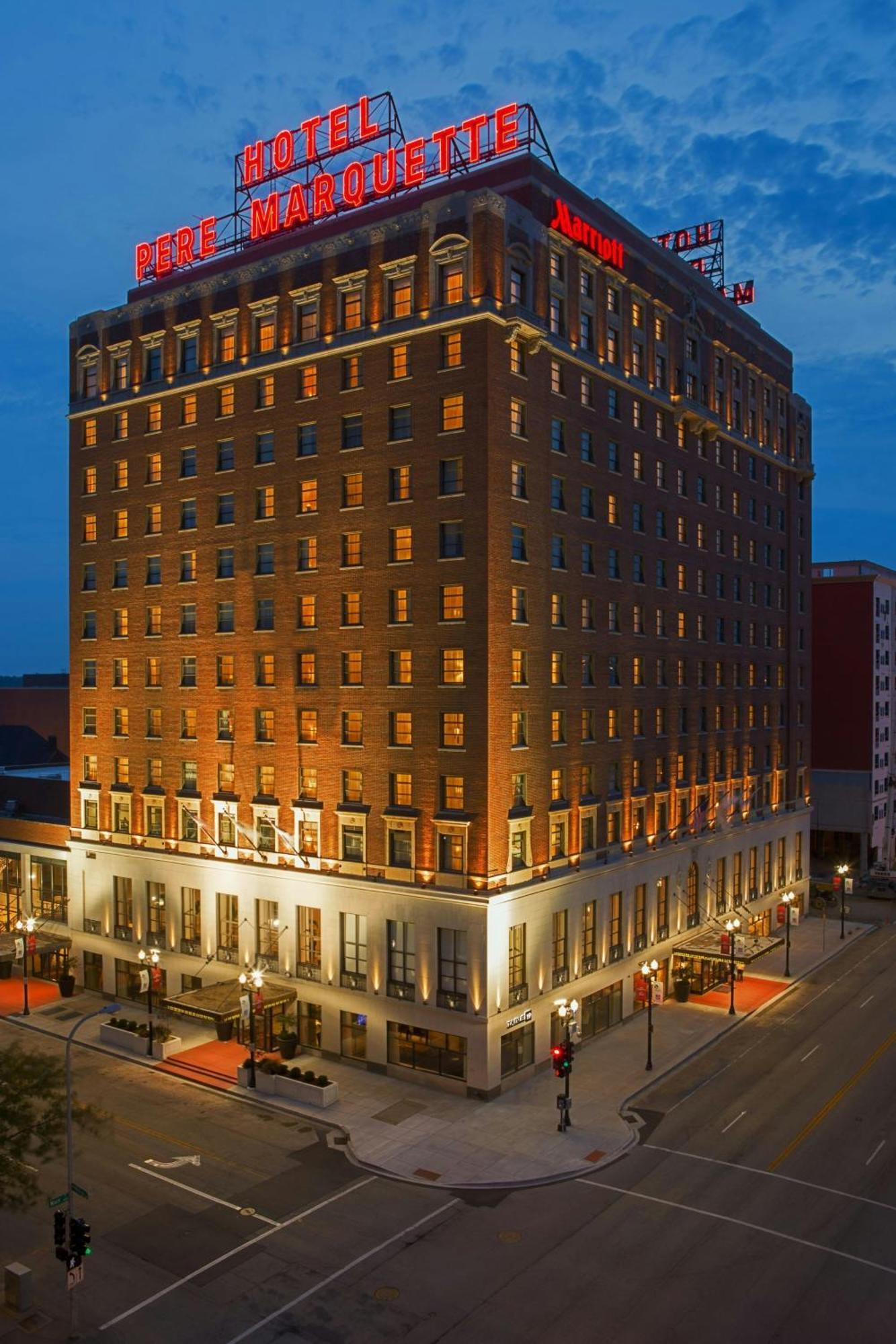 Hotel Peoria Marriott Pere Marquette Exterior foto